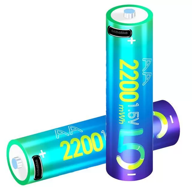 بطاريات ليثيوم سلسلة AAA/AA من النوع C