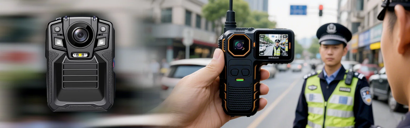 ميزات البطارية في كاميرات إنفاذ القانون