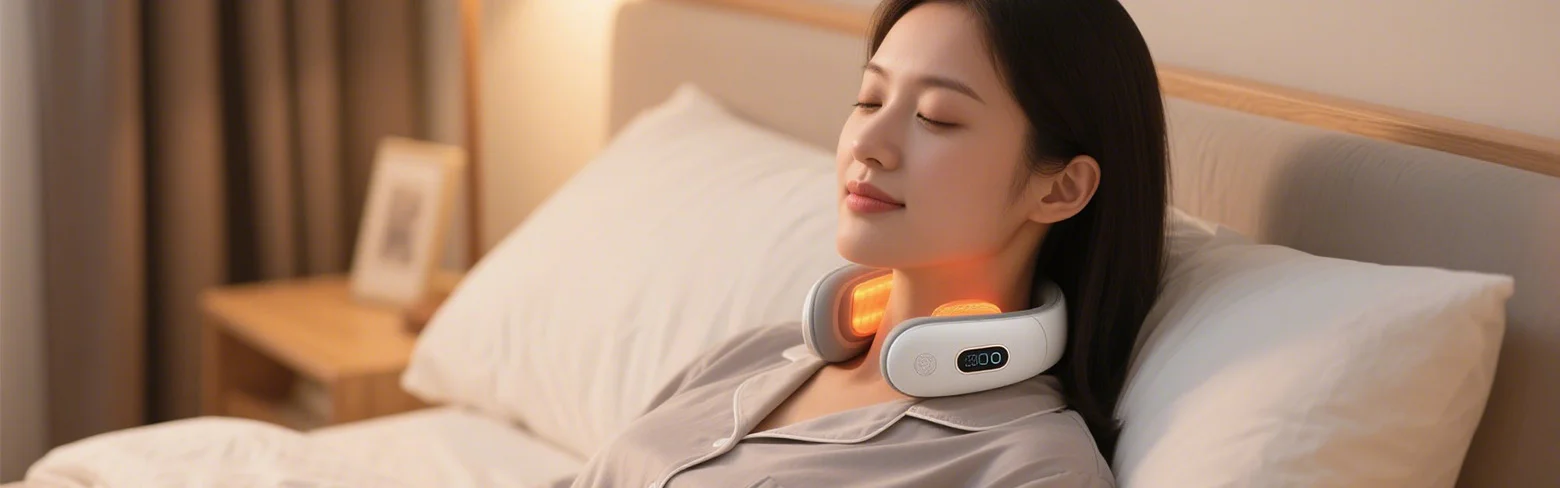 تطبيق البطارية في مدلك الرقبة