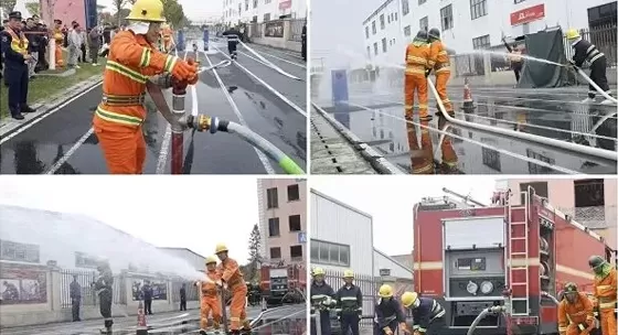 أخبار جيدة: شركتنا تفوز بجوائز متعددة في مسابقة مهارات مكافحة الحرائق لمحطات إطفاء الحرائق الصغيرة في منطقة التنمية الاقتصادية